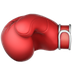 Bagaimana Boxing Glove emoji terlihat di Apple.