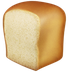 Bagaimana Bread emoji terlihat di Apple.