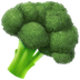 Bagaimana Broccoli emoji terlihat di Apple.