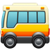 Bagaimana Bus emoji terlihat di Apple.