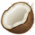 Bagaimana Coconut emoji terlihat di Apple.