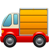 Bagaimana Delivery Truck emoji terlihat di Apple.