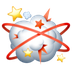 Wie Kampfwolke Emoji auf Apple aussieht.