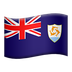 Bagaimana Flag: Anguilla emoji terlihat di Apple.