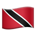 Bagaimana emoji Bendera: Trinidad dan Tobago kelihatan di Apple.