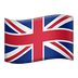 Bagaimana Flag: United Kingdom emoji terlihat di Apple.