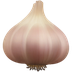 Bagaimana Garlic emoji terlihat di Apple.