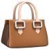 Bagaimana Handbag emoji terlihat di Apple.