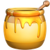 Bagaimana Honey Pot emoji terlihat di Apple.