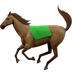 Bagaimana Horse emoji terlihat di Apple.