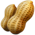 איך בוטנים emoji נראה על Apple.