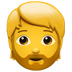 Bagaimana Person: Beard emoji terlihat di Apple.