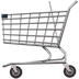 Bagaimana Shopping Cart emoji terlihat di Apple.