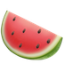 Bagaimana Watermelon emoji terlihat di Apple.