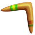 A quoi ressemblent les emoji Boomerang sur Emojipedia.