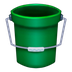 Bagaimana Bucket emoji terlihat di Emojipedia.