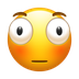 Jak wygląda emoji Wykrzywiona twarz w Emojipedia.