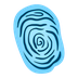 How Fingerprint emoji looks on Emojipedia.