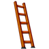 Cómo se ve el emoji Escalera en Emojipedia.