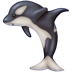 Jak wygląda emoji Orka w Emojipedia.