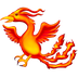 Jak wygląda emoji Feniks w Emojipedia.