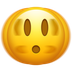 Hoe Schuddend gezicht emoji eruit ziet op Emojipedia.