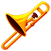 Jak wygląda emoji Puzon w Emojipedia.