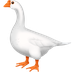 Bagaimana Goose emoji terlihat di Facebook.