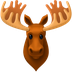 Bagaimana Moose emoji terlihat di Facebook.