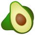 Cómo se ve el emoji Aguacate en Google.