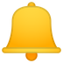 A quoi ressemblent les emoji Cloche sur Google.