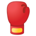 A quoi ressemblent les emoji Gant de boxe sur Google.