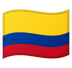 Bagaimana emoji Bendera: Colombia kelihatan di Google.