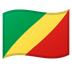 Hvordan Flag: Congo-Brazzaville emoji ser ud på Google.