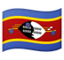 Bagaimana emoji Bendera: Eswatini kelihatan di Google.