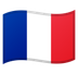 A quoi ressemblent les emoji Drapeau : France sur Google.