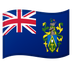 A quoi ressemblent les emoji Drapeau : Îles Pitcairn sur Google.