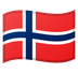 Bagaimana emoji Bendera: Svalbard dan Jan Mayen kelihatan di Google.