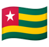 Bagaimana emoji Bendera: Togo kelihatan di Google.