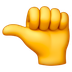 Hvordan None emoji ser ud på Google.
