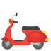 A quoi ressemblent les emoji Scooter sur Google.