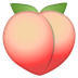 Bagaimana emoji Buah pic kelihatan di Google.