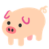 A quoi ressemblent les emoji Cochon sur Google.