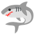 A quoi ressemblent les emoji Requin sur Google.