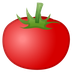 Bagaimana emoji Tomato kelihatan di Google.