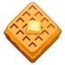 A quoi ressemblent les emoji Gaufre sur Google.