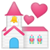 A quoi ressemblent les emoji Mariage sur Google.