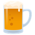 How Beer Mug emoji looks on Joypixels.