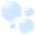 How Bubbles emoji looks on Joypixels.