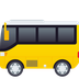 Bagaimana Bus emoji terlihat di Joypixels.